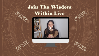 The Wisdom Within: Free Online Cacao Journey for The Full Moon